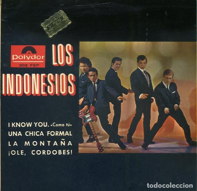 Discos de vinilo: LOS INDONESIOS I Know You EP - Foto 1