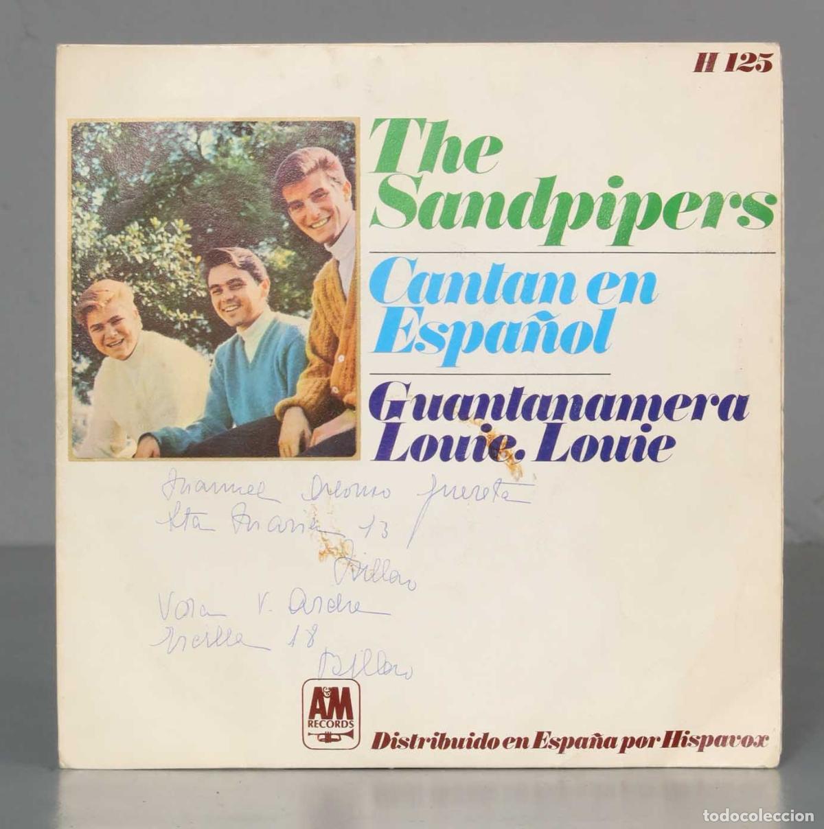 Discos de vinilo: SINGLE. THE SANDPIPERS - CANTAN EN ESPA&Ntilde;OL - Foto 1