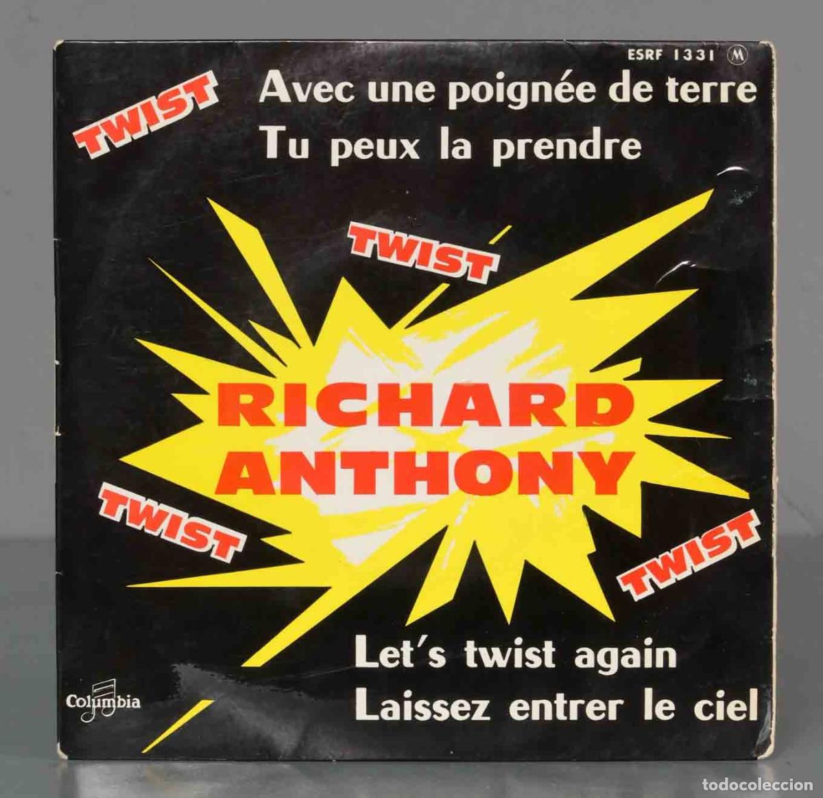 Discos de vinilo: EP. Richard Anthony - tu peux la prender - Foto 1