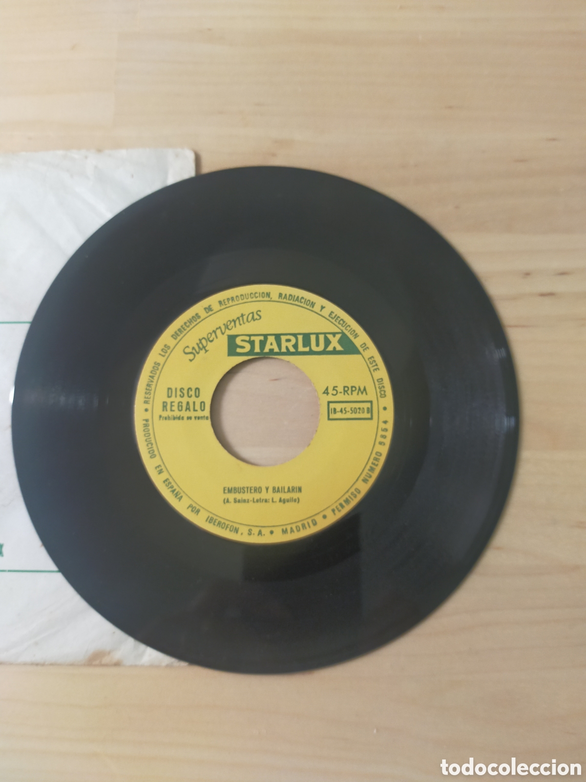 Discos de vinilo: Vinilo single Luis Aguil&eacute; - Foto 2