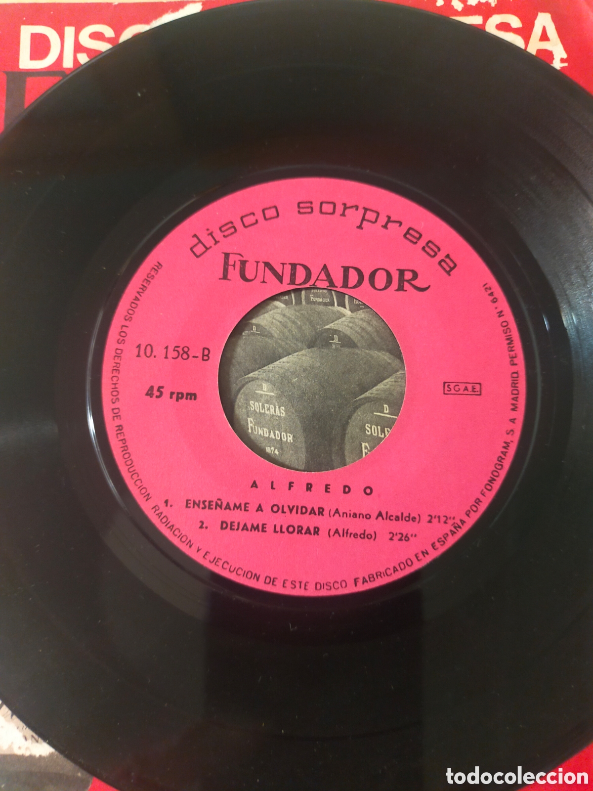 Discos de vinilo: Lote Discos Sorpresa Fundador - Foto 2