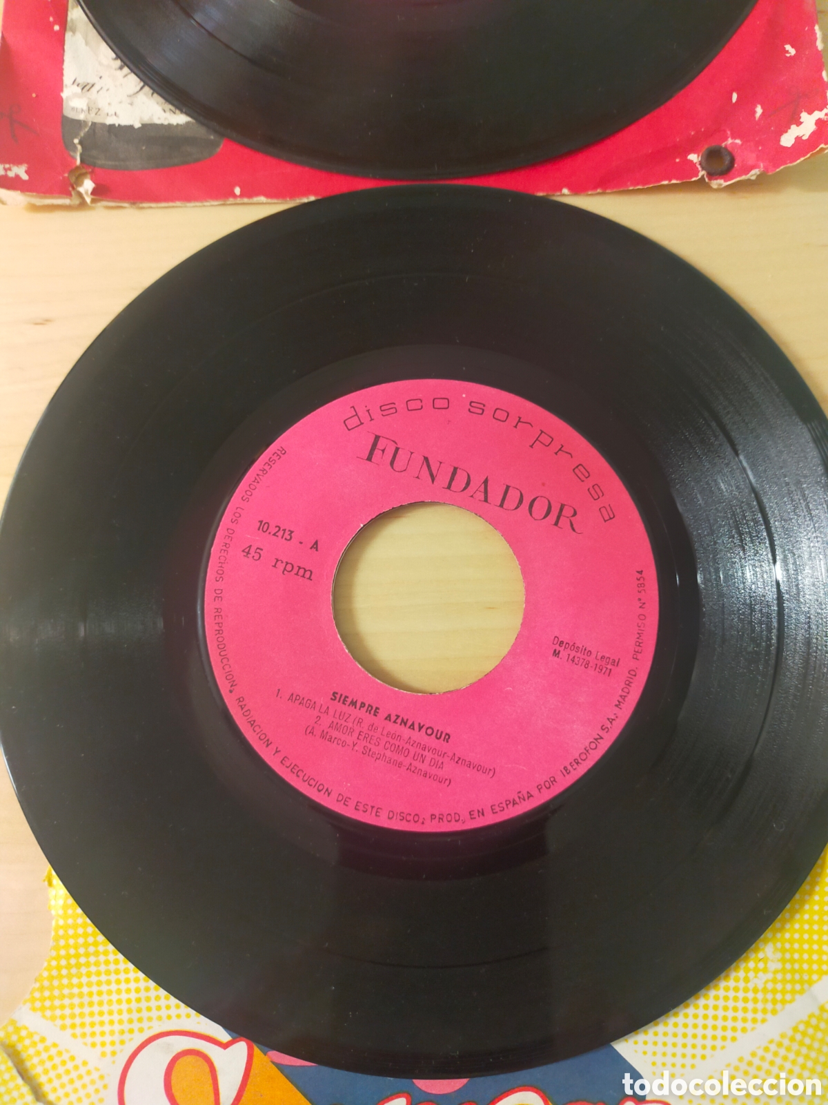 Discos de vinilo: Lote Discos Sorpresa Fundador - Foto 3