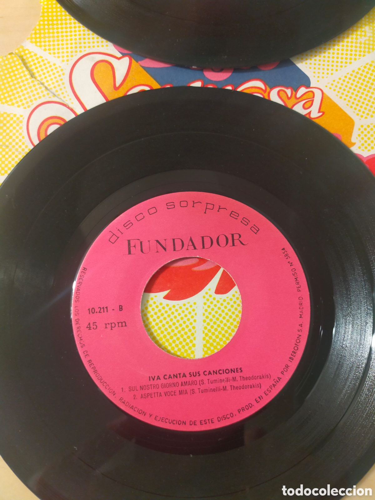 Discos de vinilo: Lote Discos Sorpresa Fundador - Foto 4