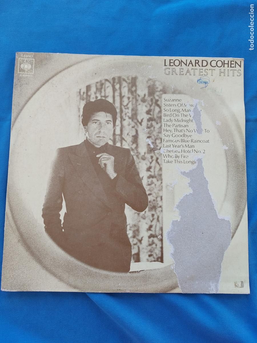 Discos de vinilo: LEONARD COHEN - GREATEST HITS - Foto 1