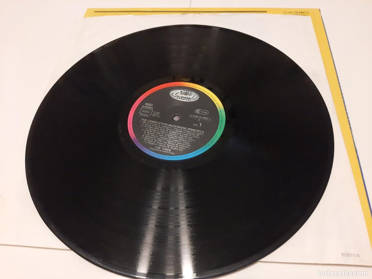 Discos de vinilo: TUBES -THE COMPLETION BACKWARD PRINCIPLE- (1985) LP DISCO VINILO - Foto 6