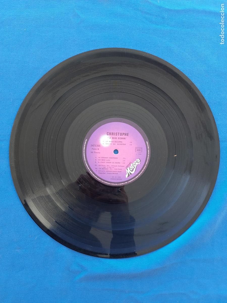 Discos de vinilo: CHRISTOPHE - LE BEAU BIZARRE - Foto 2