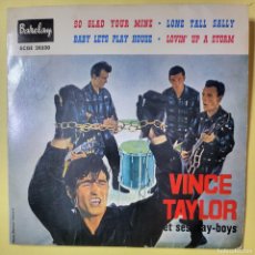 Discos de vinilo: VINCE TAYLOR EP SELLO BARCLAY EDITADO EN ESPAÑA...AÑO 1961