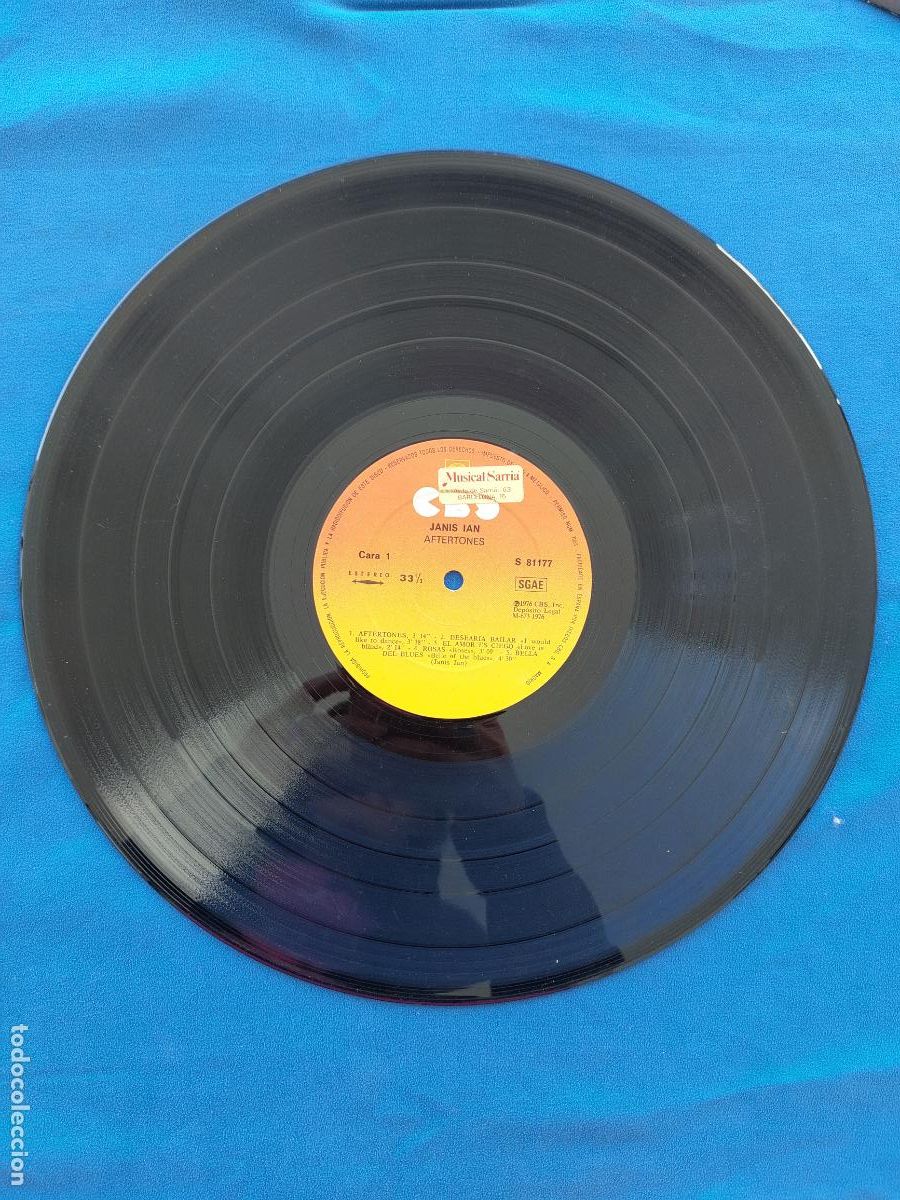 Discos de vinilo: JANIS IAN - AFTERTONES - Foto 2