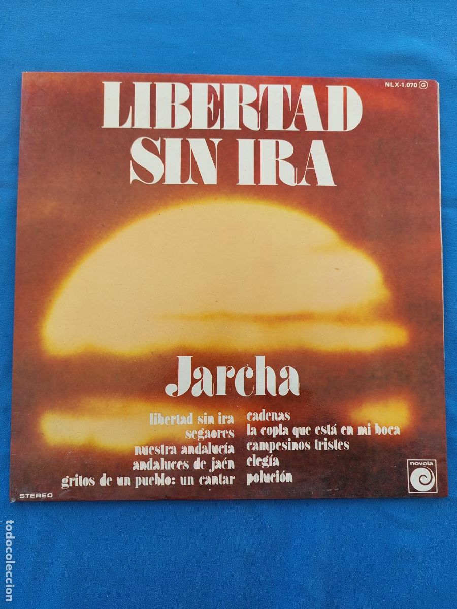Discos de vinilo: JARCHA - LIBERAT SIN IRA - Foto 1