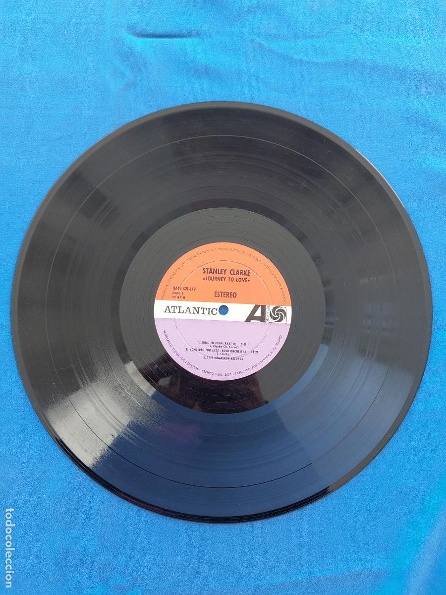 Discos de vinilo: STANLEY CLARK - JOURNEY TO LOVE - Foto 2