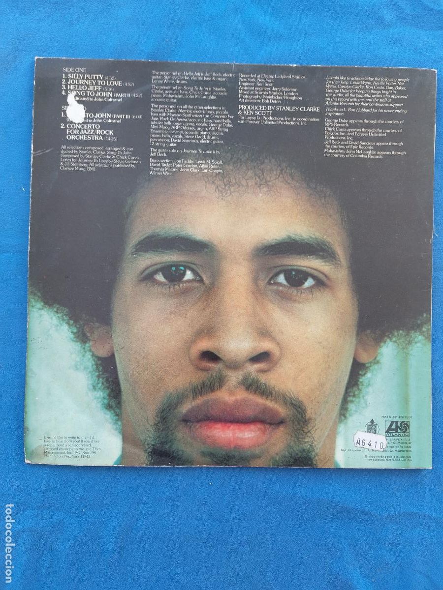 Discos de vinilo: STANLEY CLARK - JOURNEY TO LOVE - Foto 3