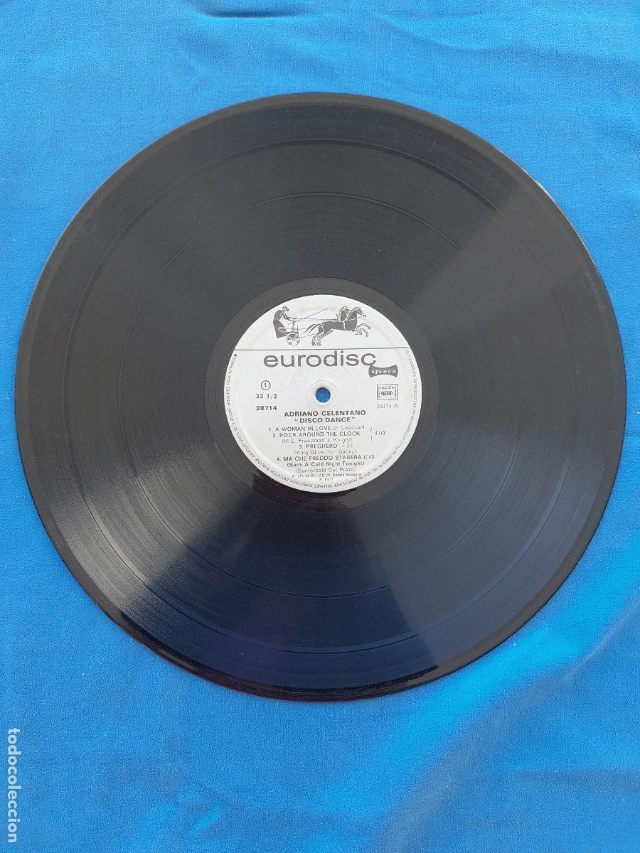 Discos de vinilo: ADRIANO CELENTANO - DISCO DANCE - Foto 2