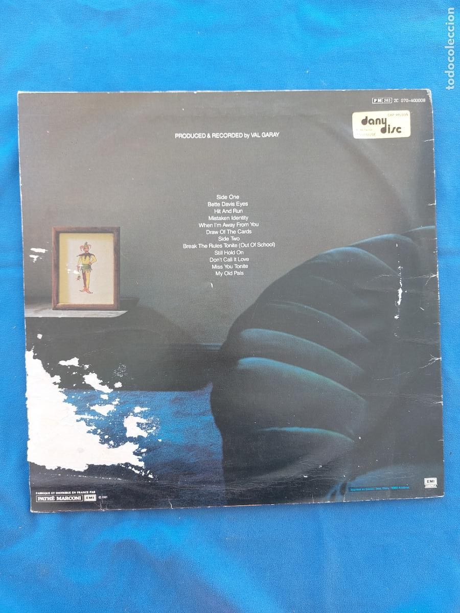 Discos de vinilo: KIM CARNES - MISTAKEN IDENTITY - Foto 4