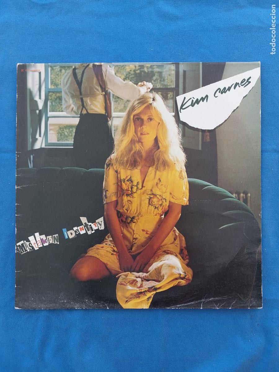 Discos de vinilo: KIM CARNES - MISTAKEN IDENTITY - Foto 1