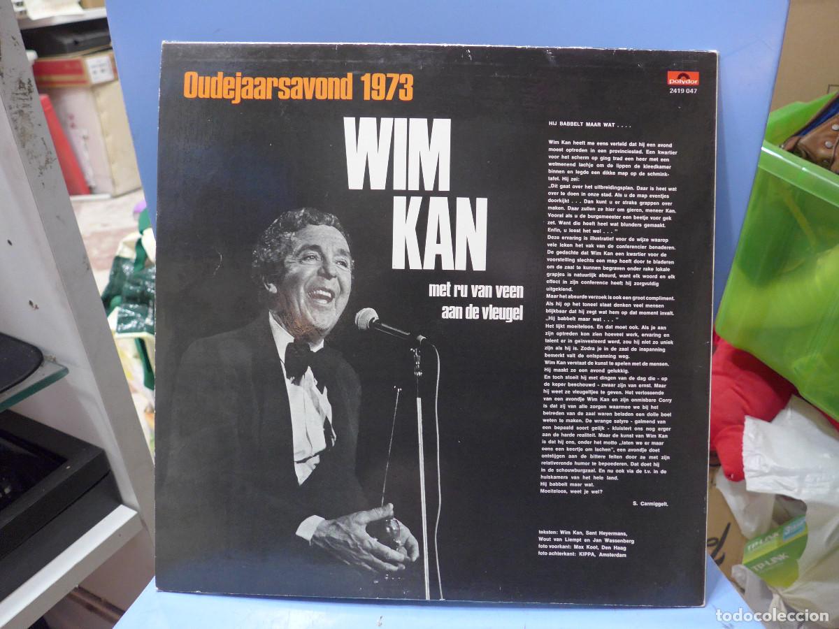 Discos de vinilo: WIM KAN OUDEJAARSAVOND 1973 - Foto 2