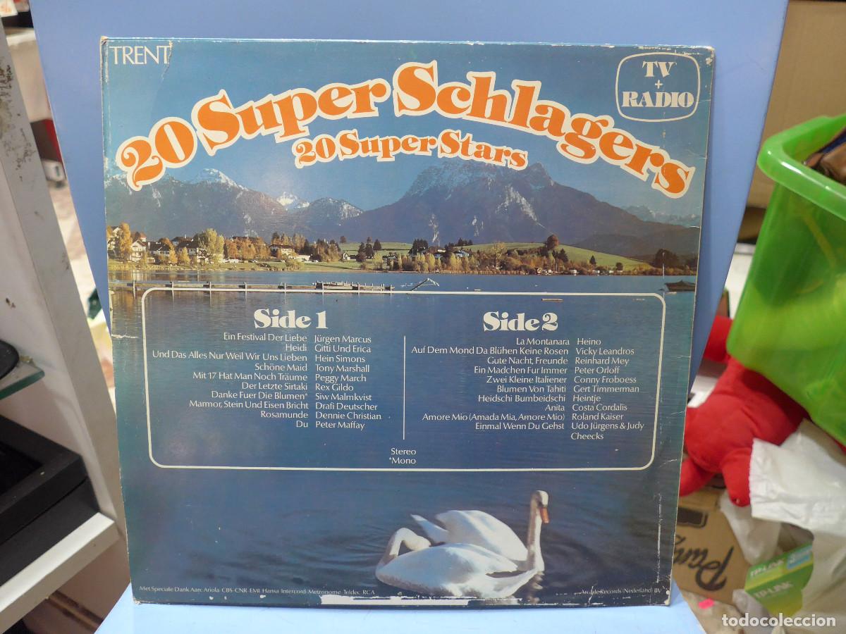 Discos de vinilo: 20 SUPER SCHLAGERS - Foto 2