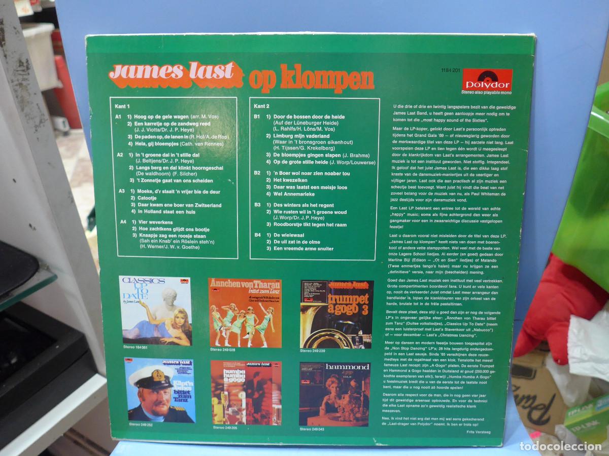 Discos de vinilo: JAMES LAST OP KLOMPEN - Foto 2