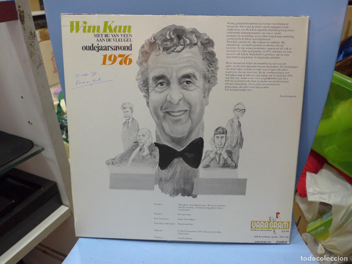 Discos de vinilo: WIM KAN OUDEJAARSAVOND 1976 - Foto 2