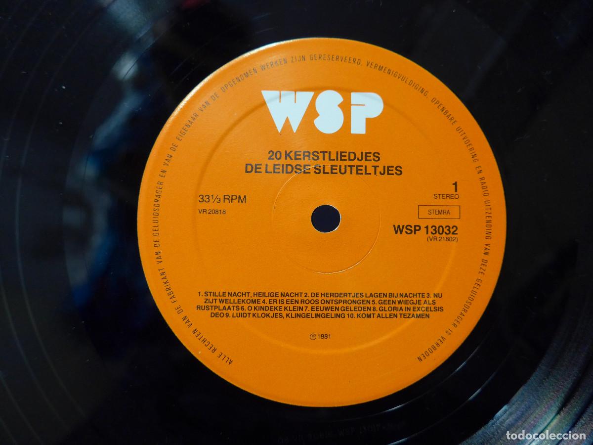 Discos de vinilo: 20 KERSTLIEDJES DE LEIDSE SLEUTELTJES - Foto 6