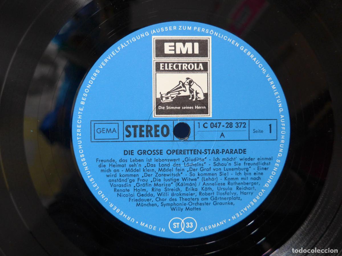 Discos de vinilo: DIE GROSSE OPERETTEN STAR PARADE - Foto 9
