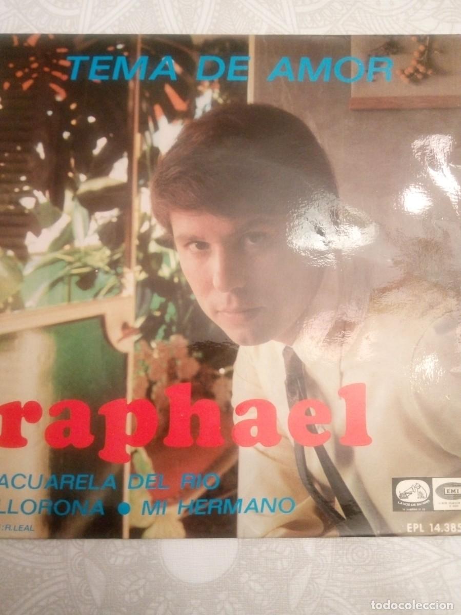 Discos de vinilo: Disco Single Raphael Acuarela del Rio - Foto 1