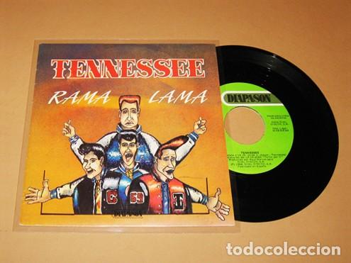 Discos de vinilo: TENNESSEE - RAMA LAMA DING DONG (VERSION EN ESPA&Ntilde;OL) - SINGLE - 1988 - ROCKY SHARPE & THE REPLAYS
