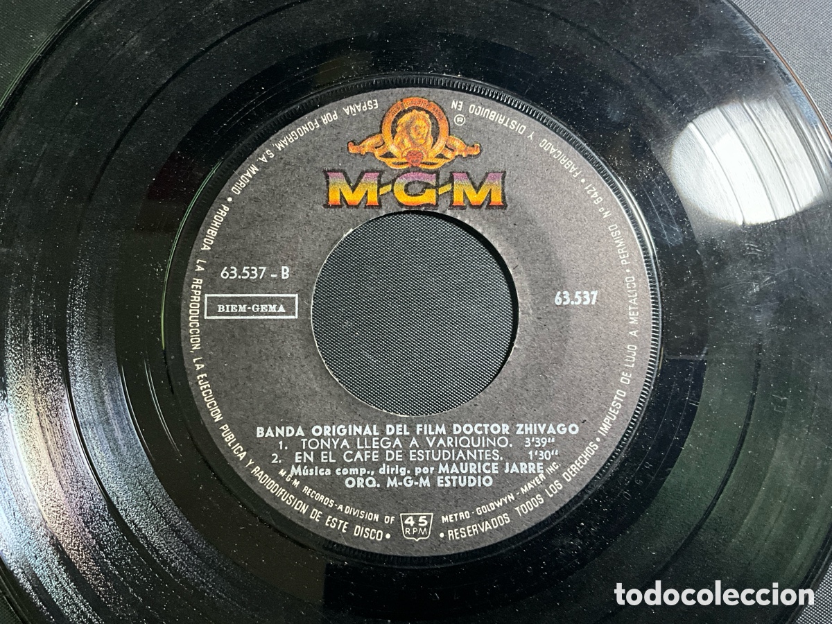 Discos de vinilo: Doctor Zhivago - Foto 4