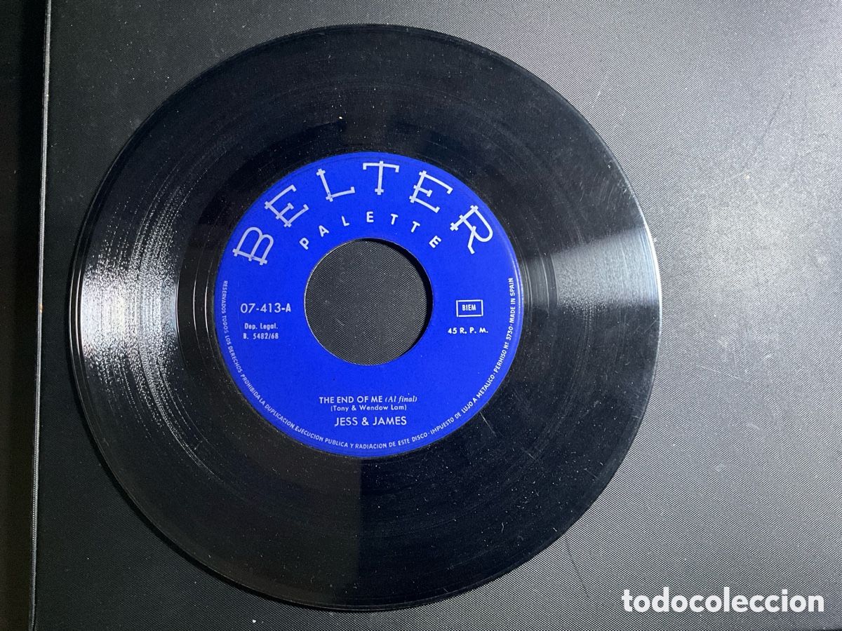 Discos de vinilo: JESS & james - Foto 2