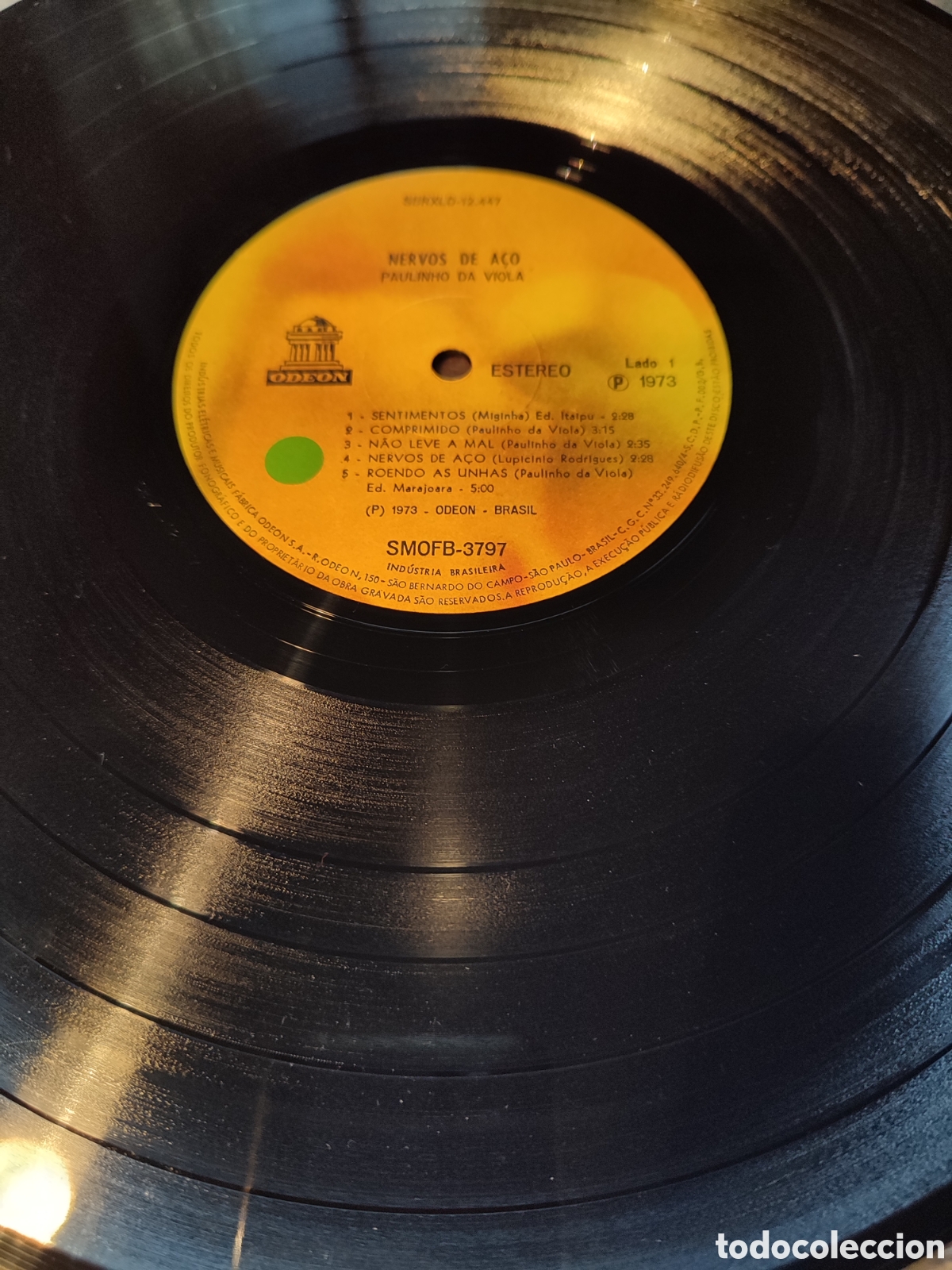 Discos de vinilo: Paulinho Da Viola - Nervos de aco - Foto 5