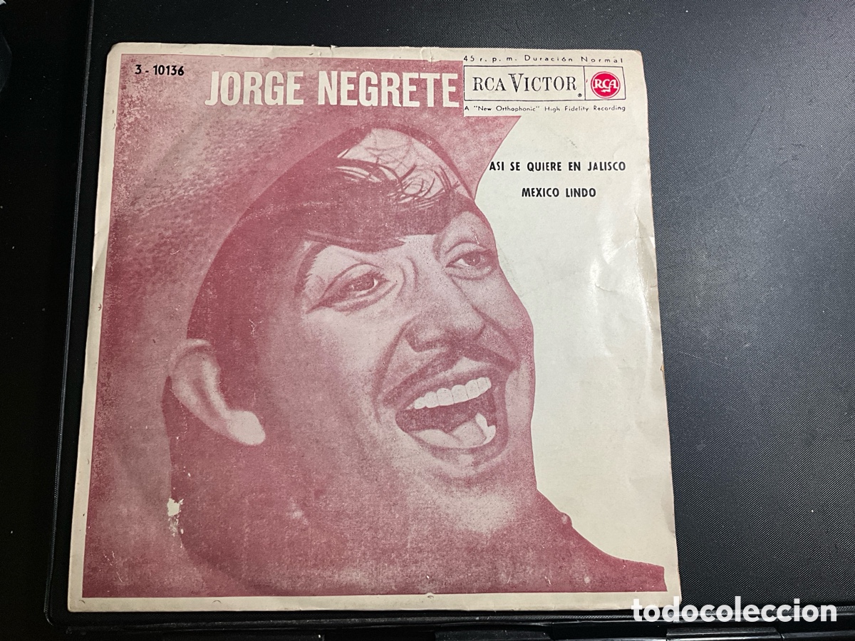 Discos de vinilo: JORGE NEGRETE - Foto 1