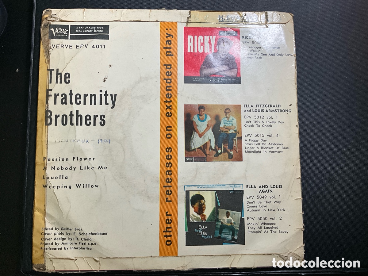 Discos de vinilo: THE FRATERNITY BROTHERS - Foto 2