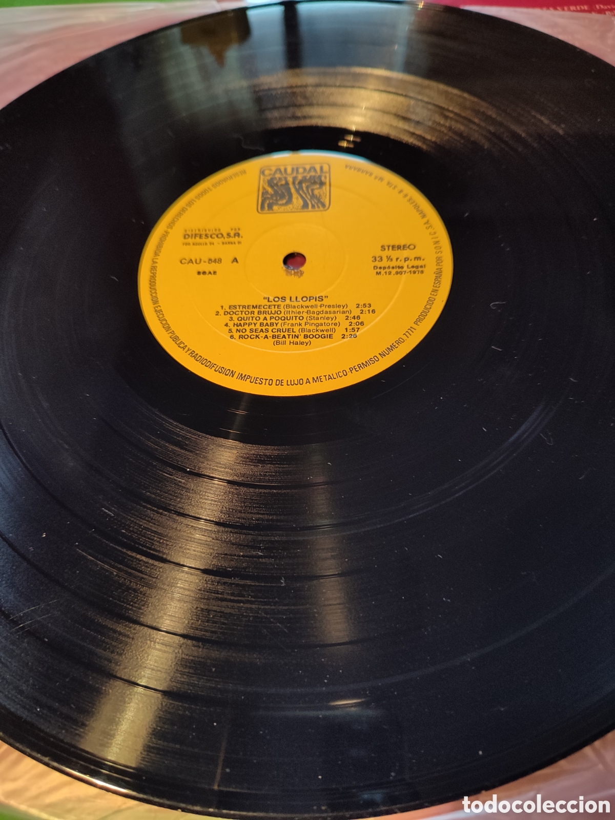 Discos de vinilo: Los Llopis - Grabaci&oacute;n original - Foto 3