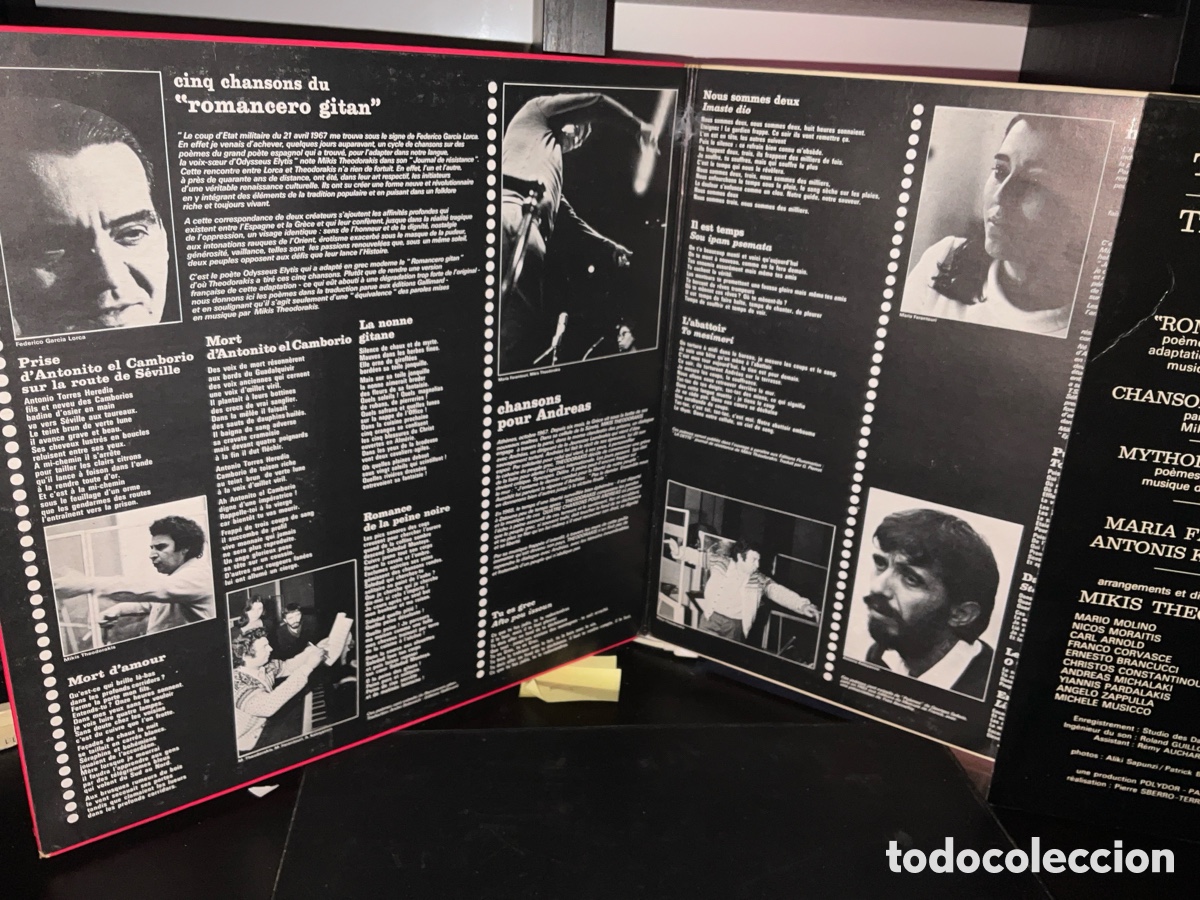 Discos de vinilo: THEODORAKIS - Foto 2