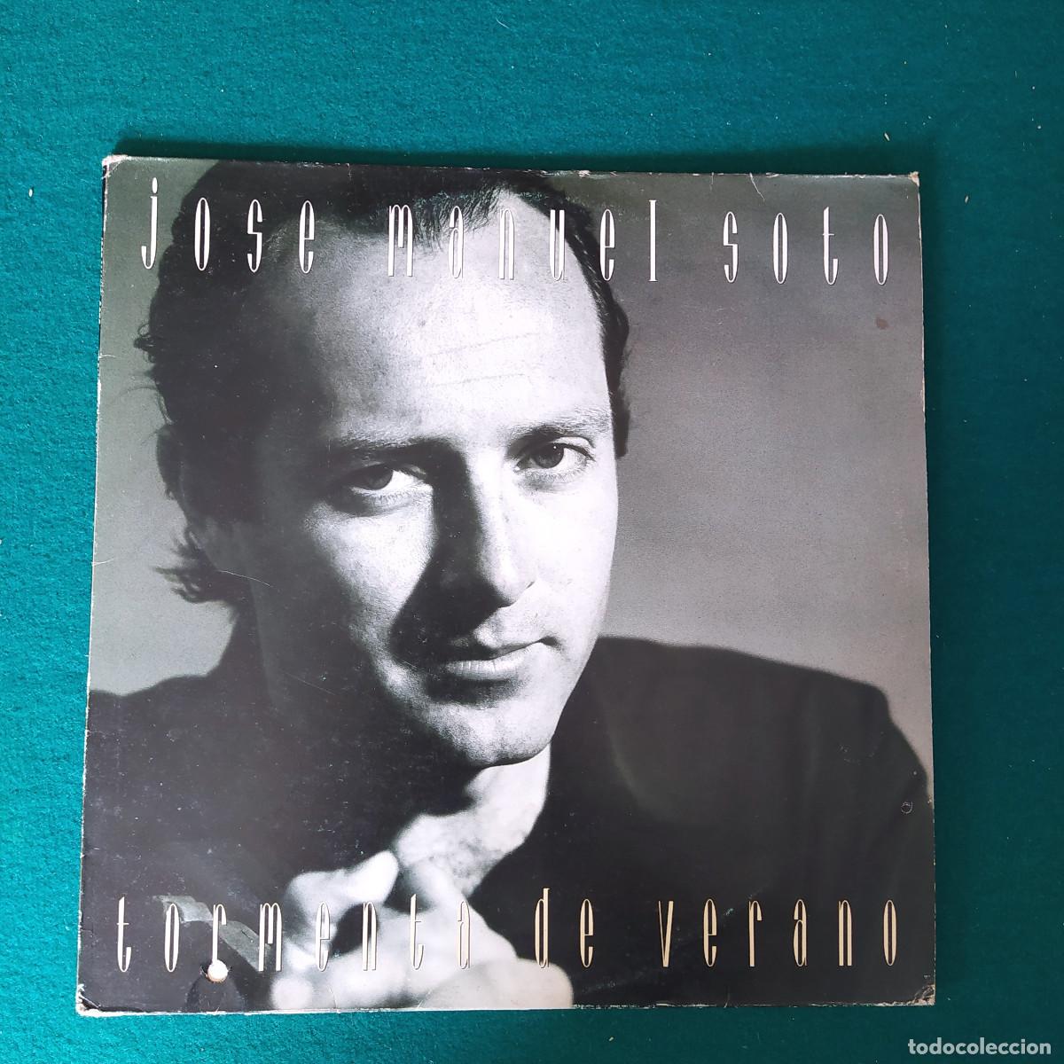 Discos de vinilo: JOS&Eacute; MANUEL SOTO &ndash; TORMENTA DE VERANO - Foto 1