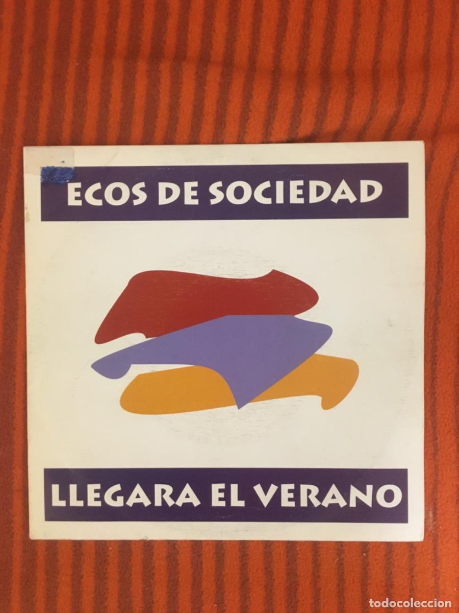 Discos de vinilo: ECOS DE SOCIEDAD-LLEGARA EL VERANO - Foto 1