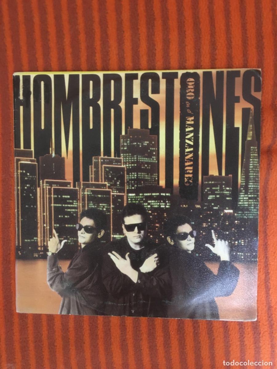 Discos de vinilo: HOMBRESTONES-ORO EN EL MANZANARES - Foto 1
