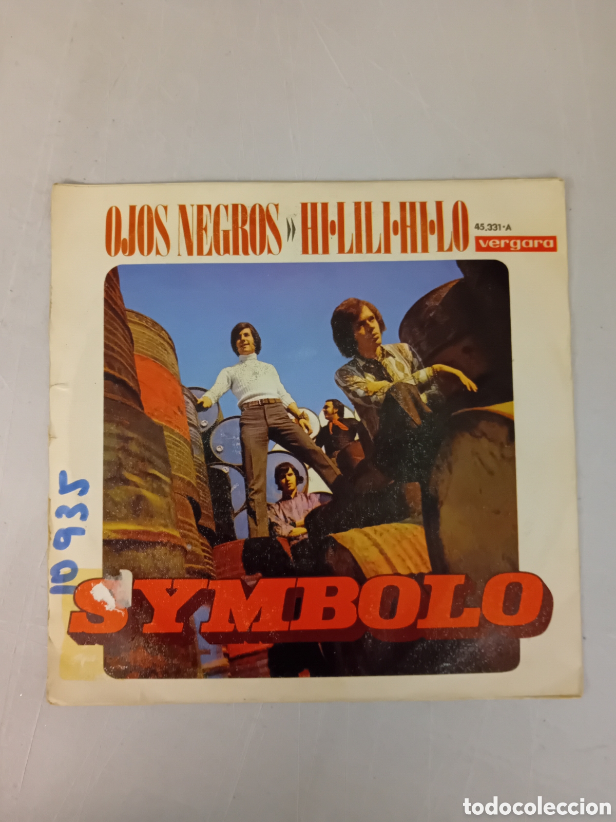 Discos de vinilo: SYMBOLO. OJOS NEGROS - Foto 2