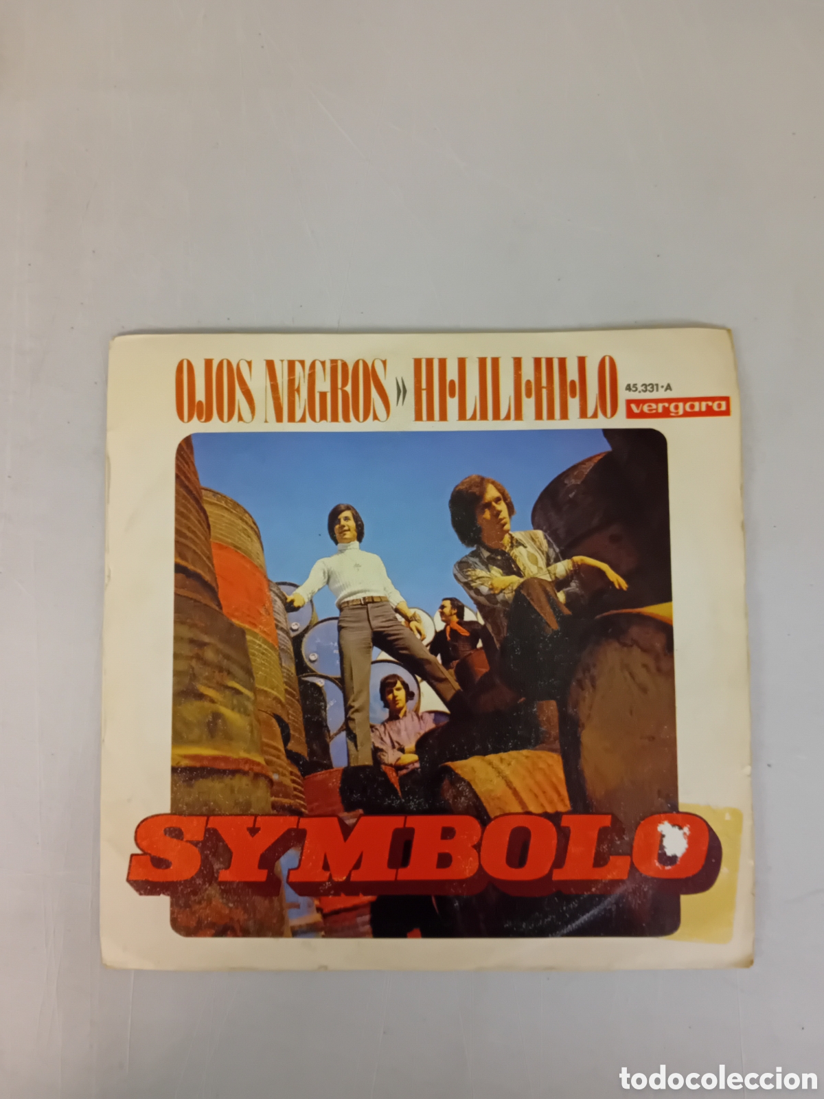 Discos de vinilo: SYMBOLO. OJOS NEGROS - Foto 1