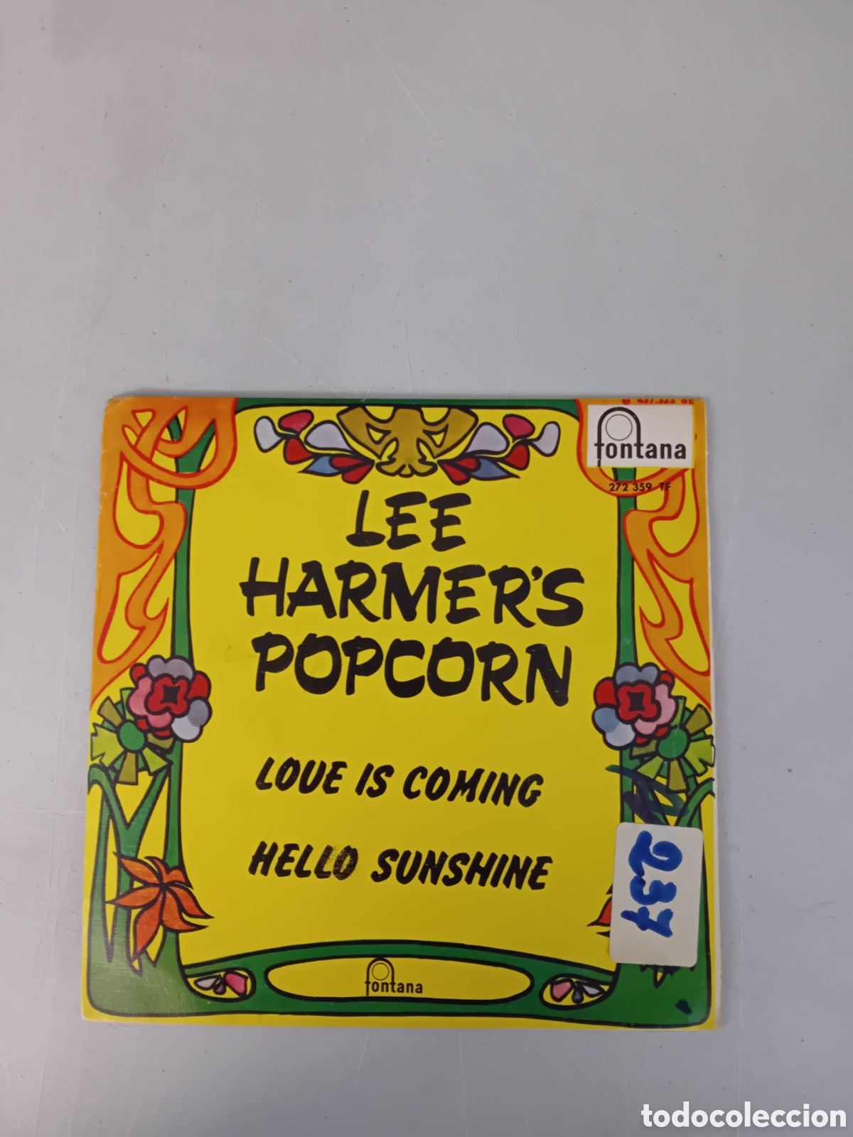 Discos de vinilo: LEE HARMERS POPCORN. LOVE IS COMING - Foto 1