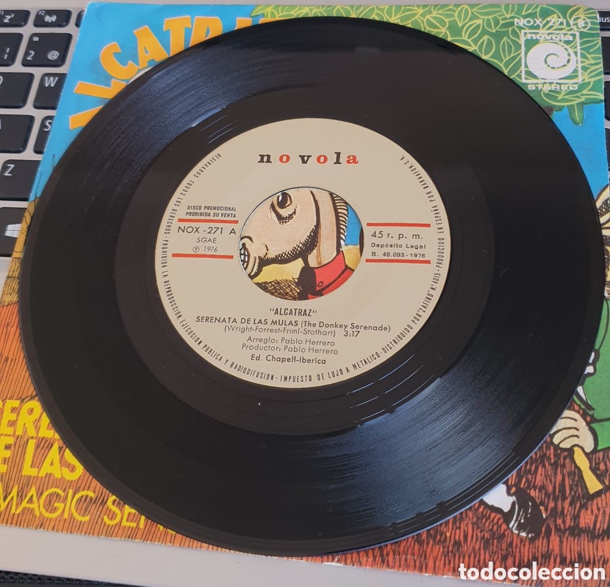 Discos de vinilo: Alcatraz - serenata de las mulas - Foto 2