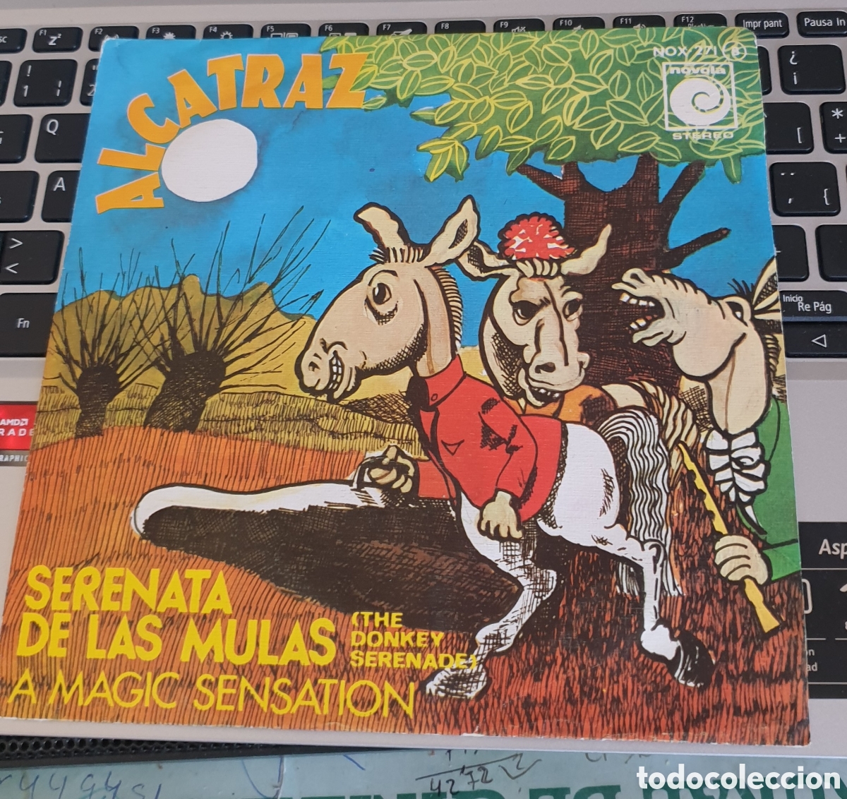 Discos de vinilo: Alcatraz - serenata de las mulas - Foto 1
