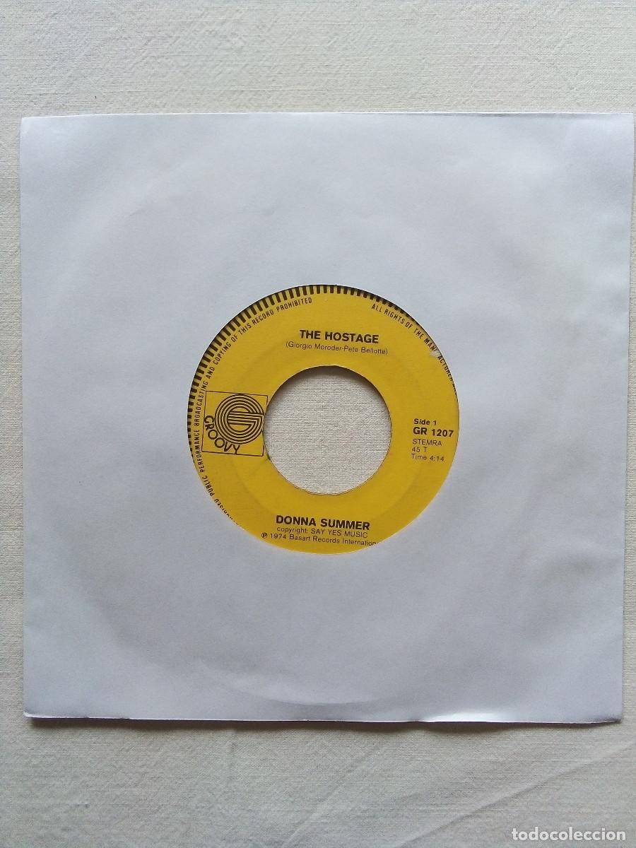 Discos de vinilo: DONNA SUMMER - THE HOSTAGE - SINGLE HOLANDA 1974 - Foto 1
