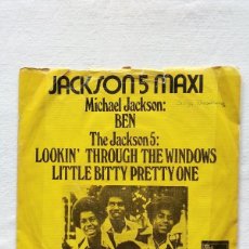 Discos de vinilo: JACKSON 5 MAXI - BEN - EP HOLANDA 1972