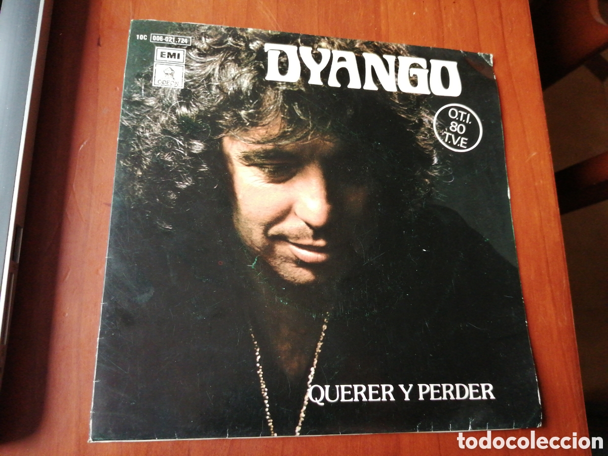 Discos de vinilo: SINGLE 7&rdquo; VINILO DISCO ( SOLO PORTADA NO DISCO) DYANGO QUERER Y PERDER - Foto 1