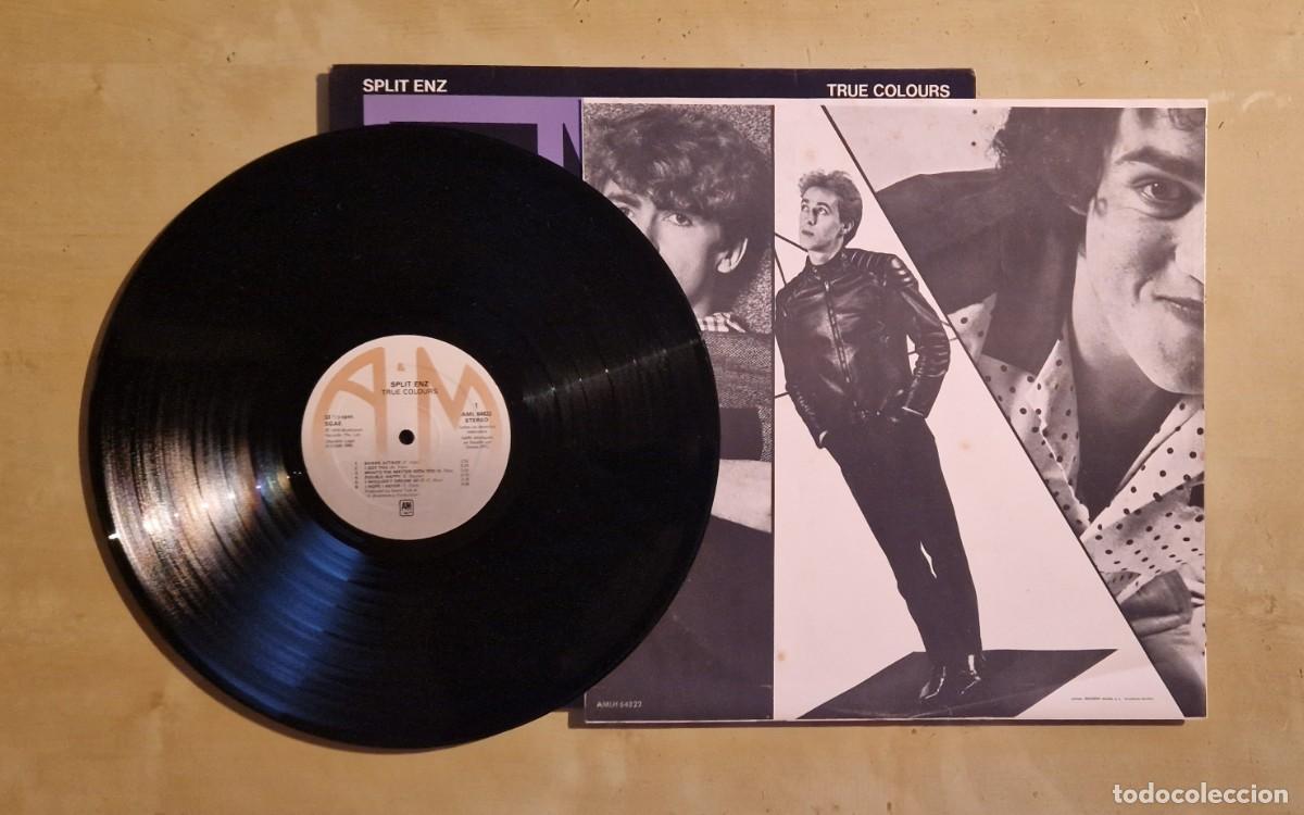 Discos de vinilo: SPLIT ENZ - TRUE COLOURS LP 1979 (EPIC) ESPA&Ntilde;A - Foto 3