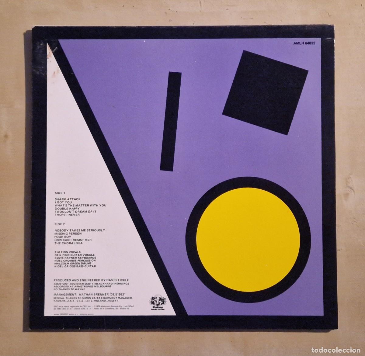 Discos de vinilo: SPLIT ENZ - TRUE COLOURS LP 1979 (EPIC) ESPA&Ntilde;A - Foto 4