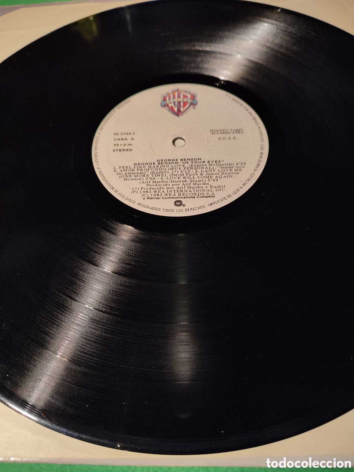 Discos de vinilo: George Benson - In your eyes - Foto 3