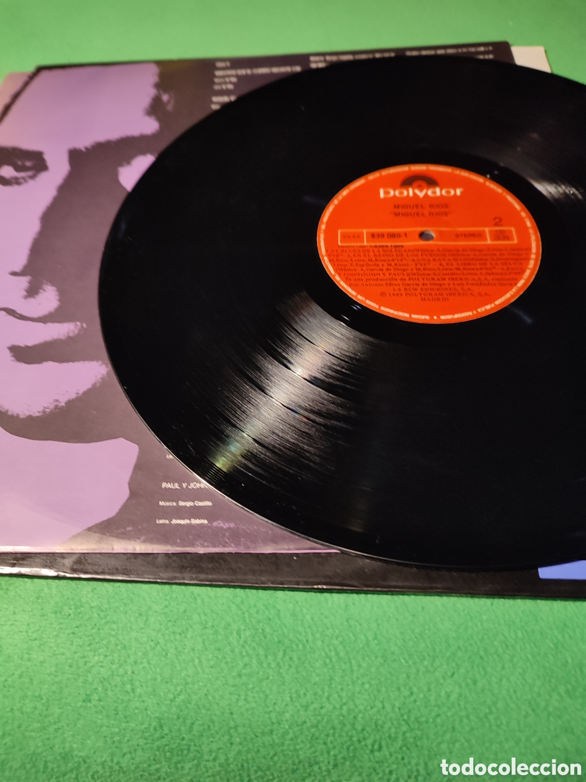 Discos de vinilo: Miguel R&iacute;os - Miguel R&iacute;os - Foto 3