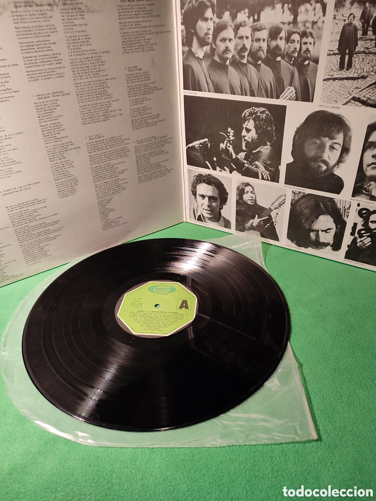 Discos de vinilo: Canto a la revoluci&oacute;n de Octubre - Varios - Foto 2