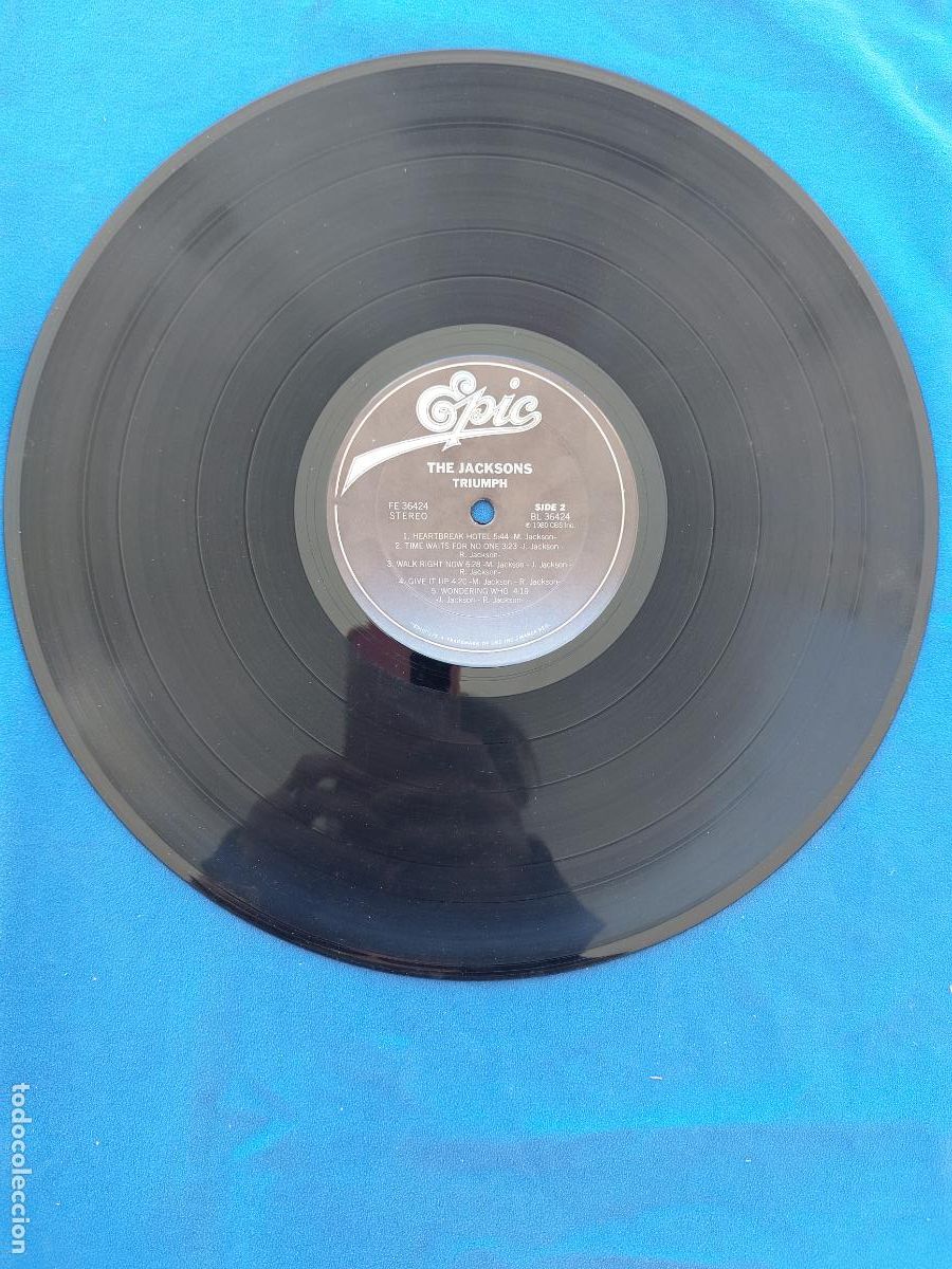 Discos de vinilo: THE JACKSONS - TRIUMPH - Foto 2